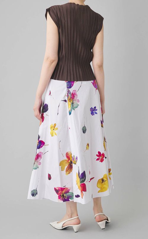 プリーツフレンチスリーブトップス