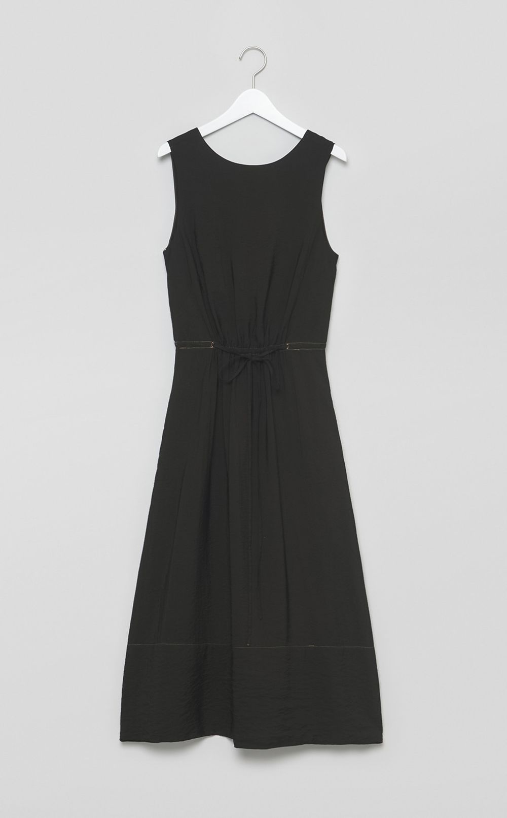 【reADdress】ウエストリボンノースリーブワンピース