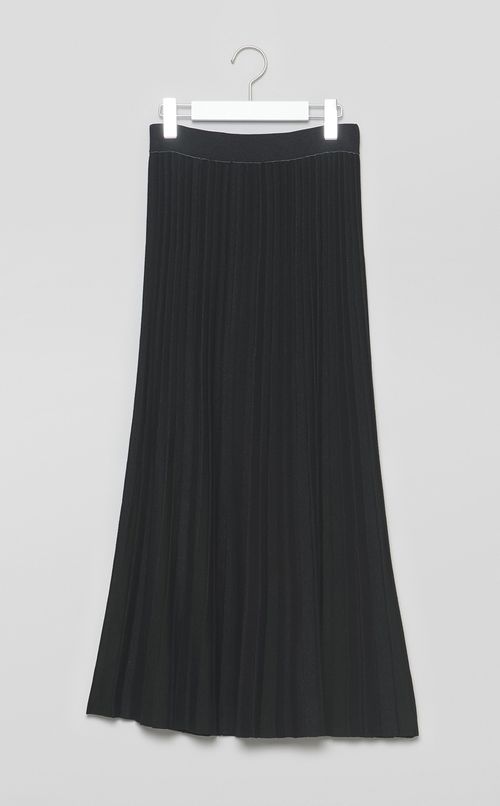 【reADdress】ミックスカラーニットフレアスカー卜