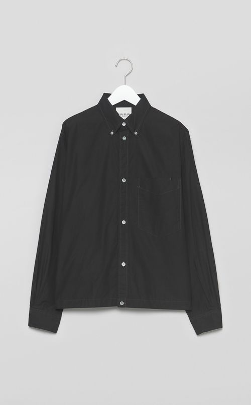 【reADdress】フィンクスコットンクロップドシャツ