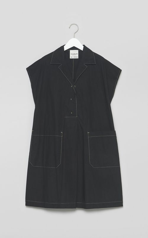 【reADdress】オープンカラーミニワンピース