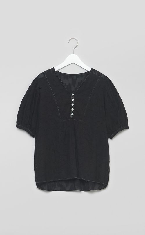 【reADdress】Vネックブラウス