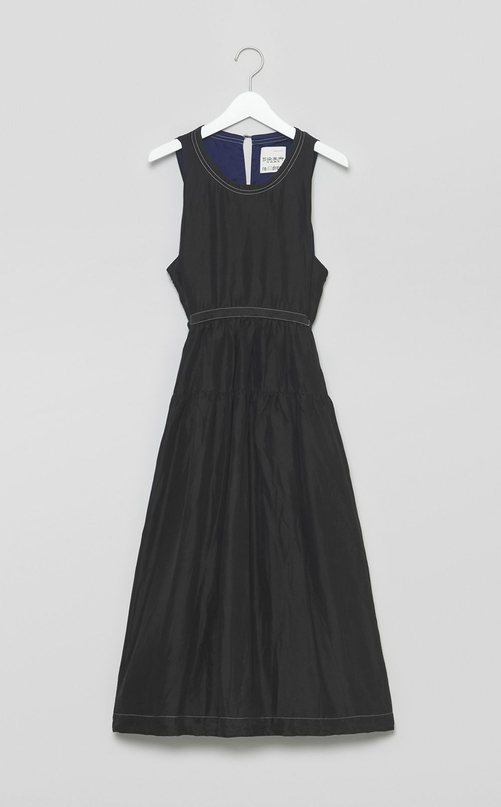 【reADdress】ノースリーブギャザーワンピース