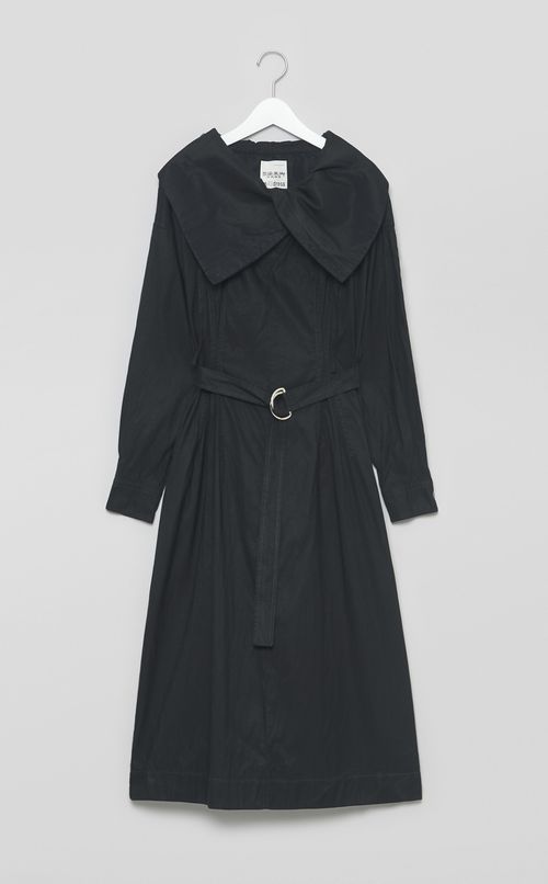 【reADdress】ギャザー入りツイルワンピース