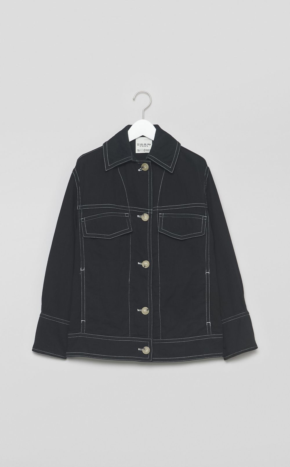 【reADdress】ダブルポケットカジュアルジャケット