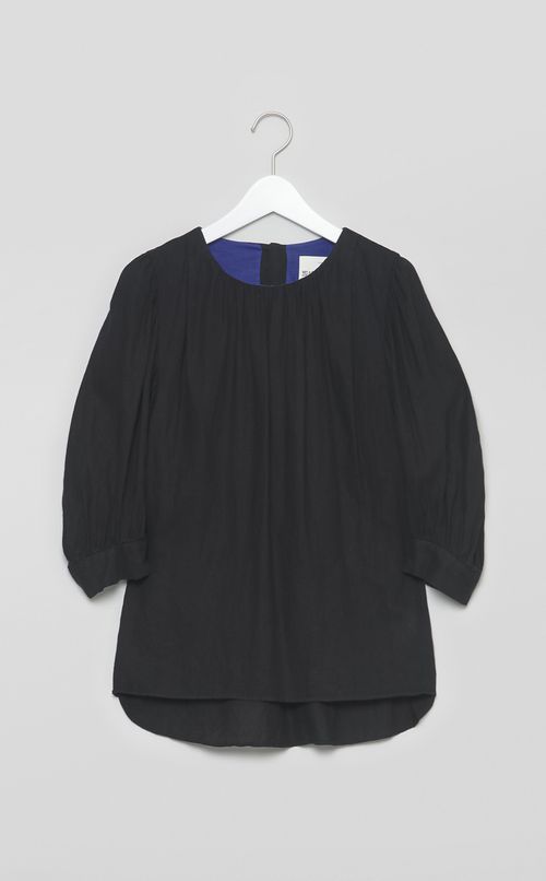 【reADdress】リネンストレッチブラウス