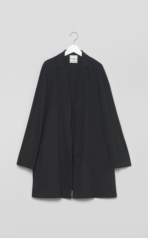 【reADdress】リネン混テーラードガウンコート