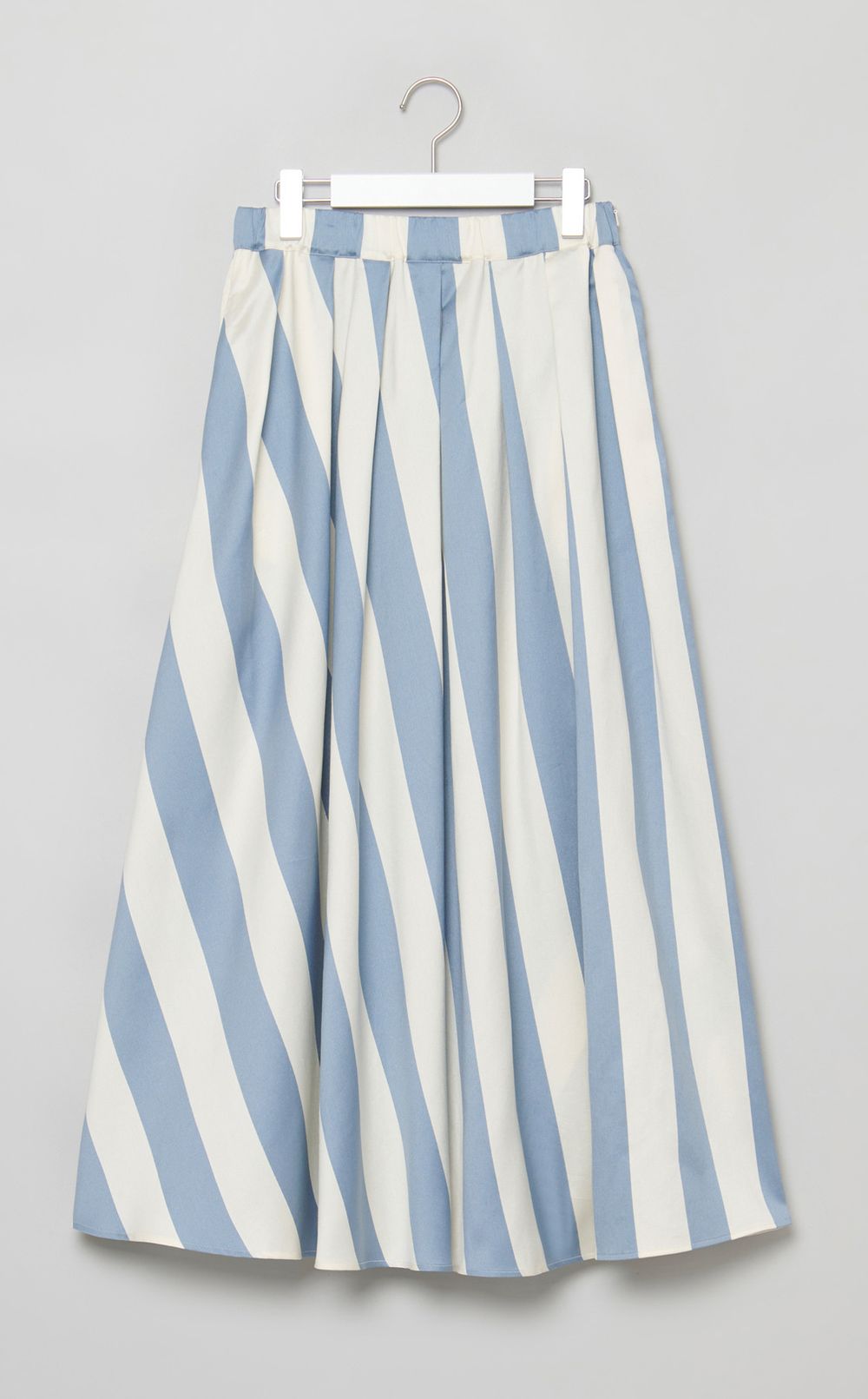 ストライプギャザースカート