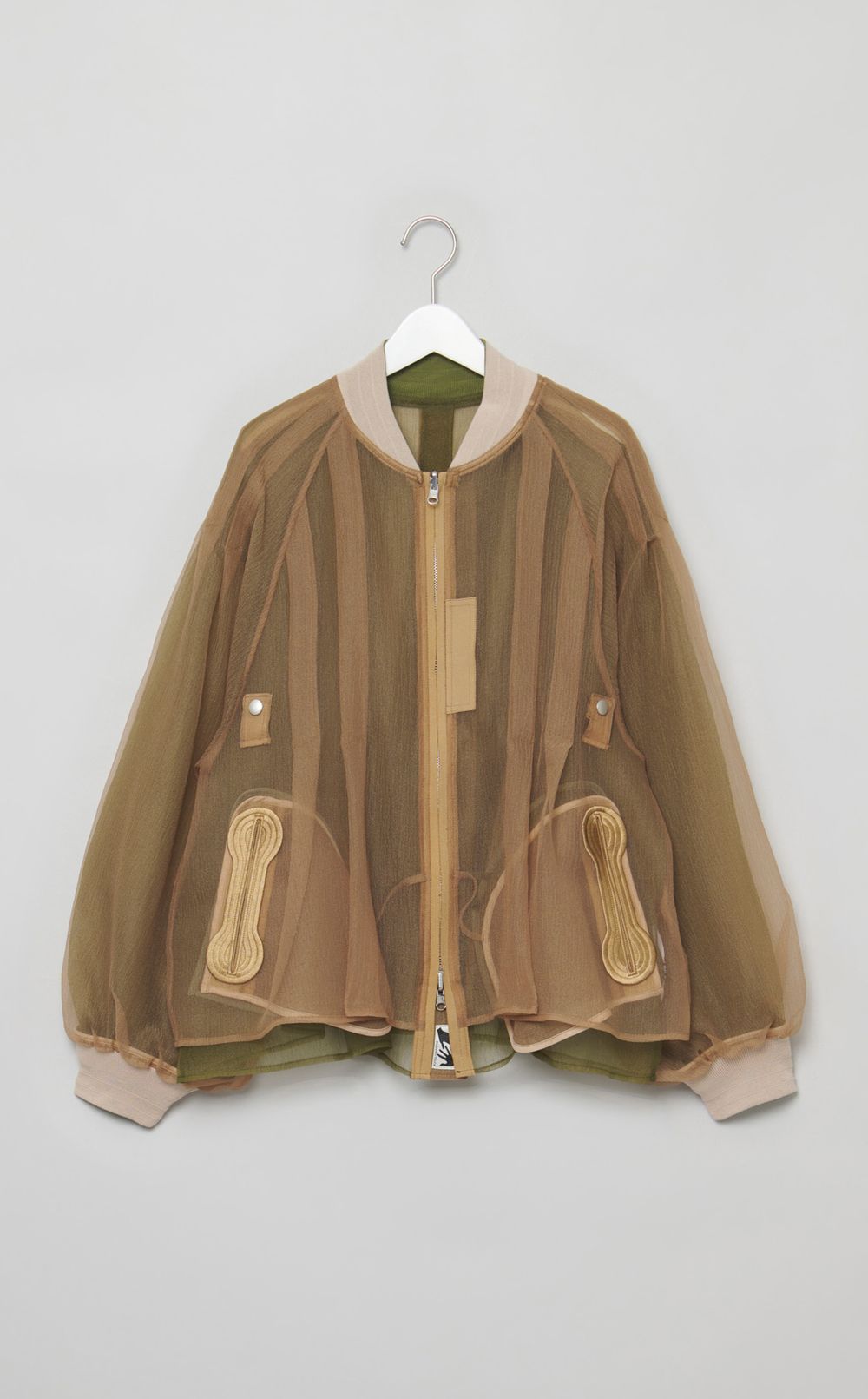 シアーリバーシブルブルゾン