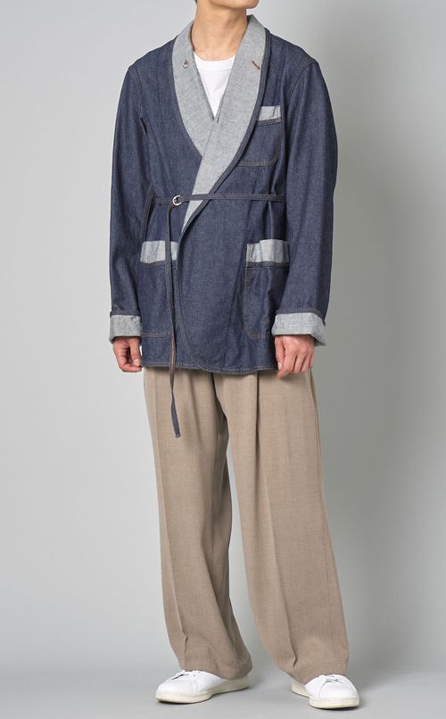 スモーキングデニムジャケット