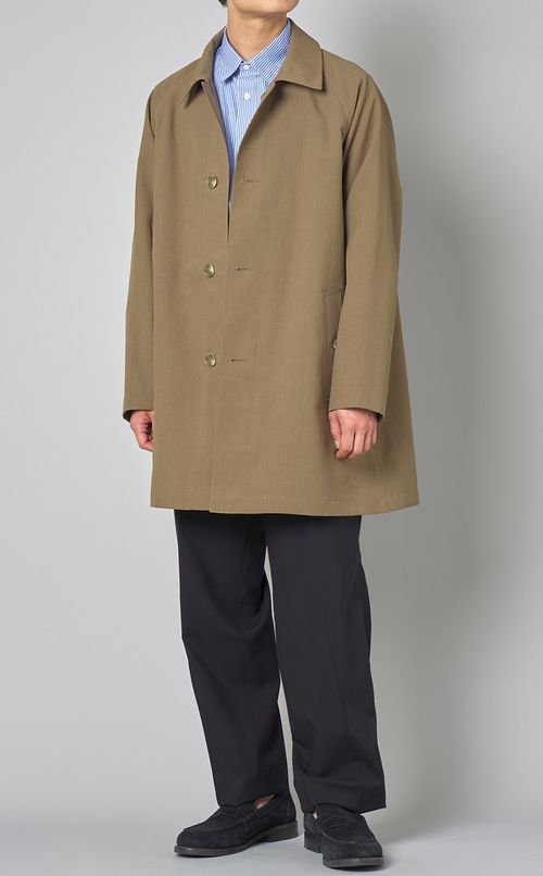 ストライプカジュアルシャツ