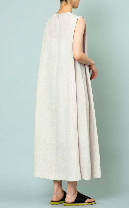 リネンロングワンピース