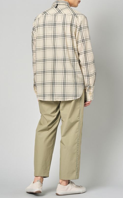 チェックロングスリーブシャツ