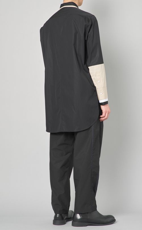 レイヤードスリーブシャツ