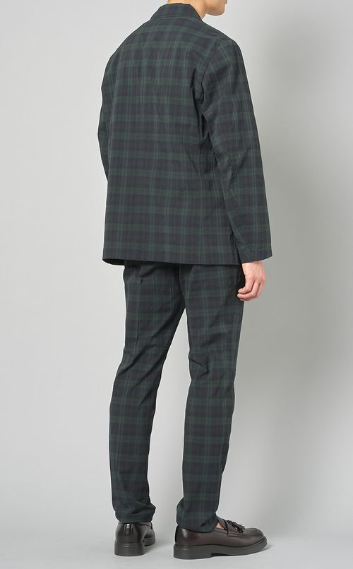 ブリティッシュチェックカバーオール