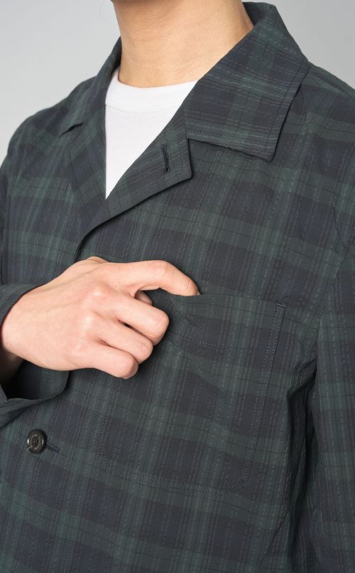 ブリティッシュチェックカバーオール