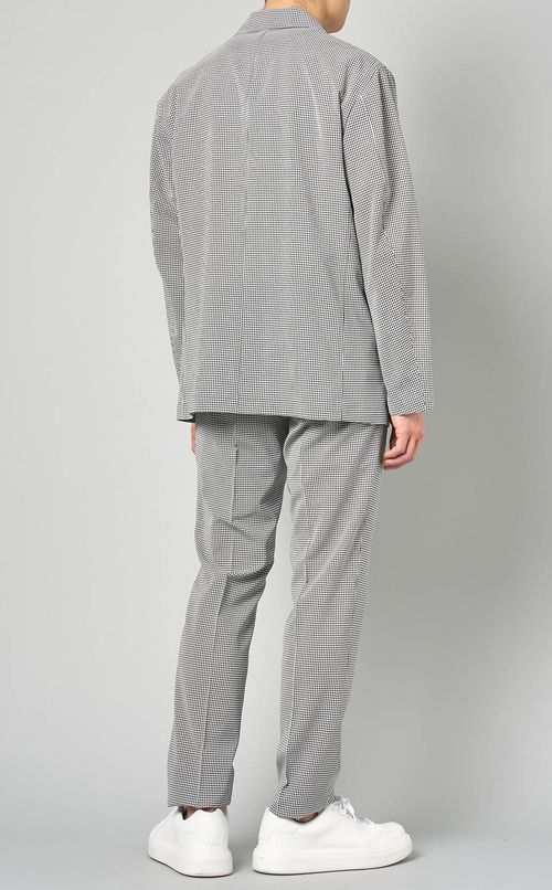 ブリティッシュチェックカバーオール