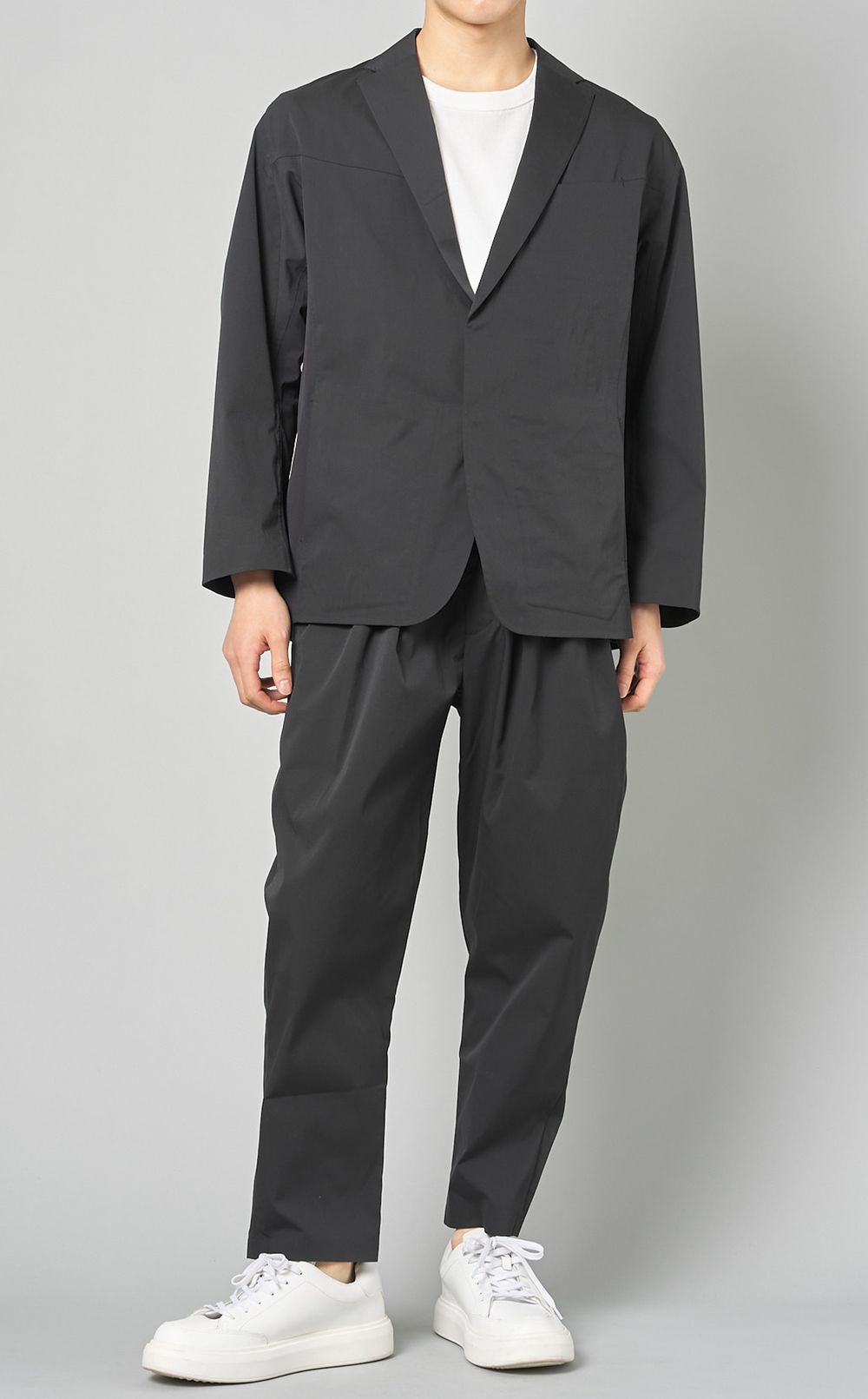 White Mountaineering BLK テーラードジャケット BLK White Mountaineering|2Bテーラードジャケット