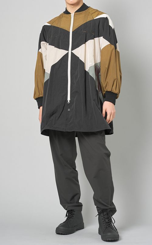 バイカラーロングMA-1