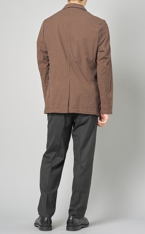 コットンストライプジャケット