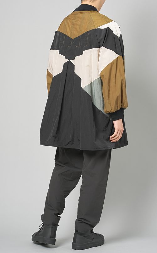 バイカラーロングMA-1