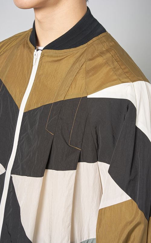 バイカラーロングMA-1