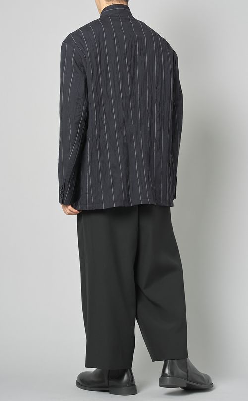 スタンドカラー4ポケットジャケット