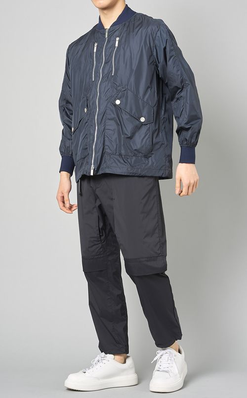 ナイロンMA-1ジャケット