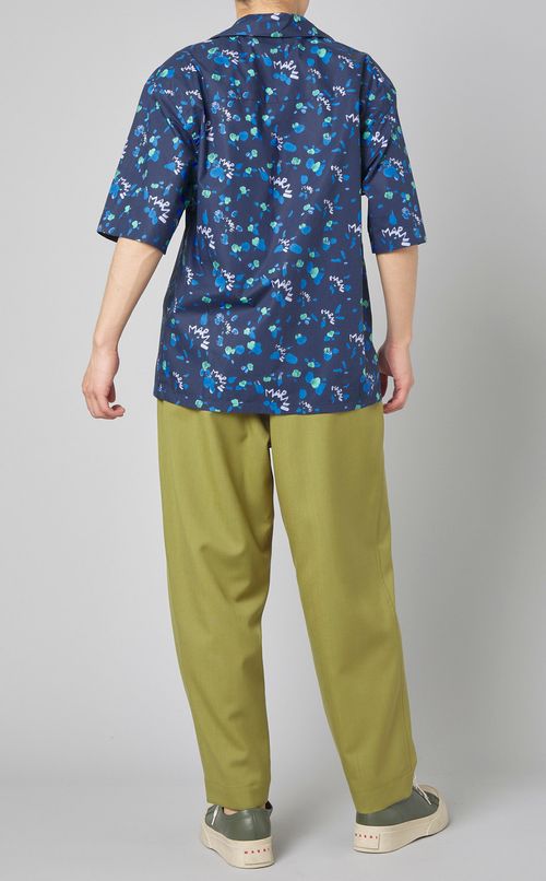 ロゴプリントショートスリーブシャツ