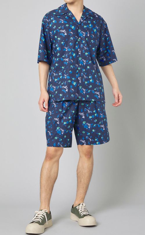 ロゴプリントショートスリーブシャツ