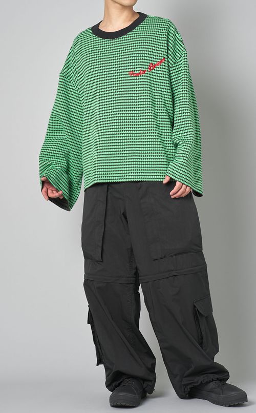 ワイドニットプルオーバー