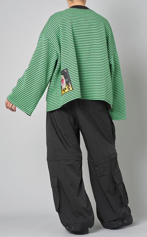 ワイドニットプルオーバー