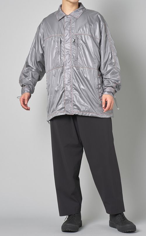 ナイロンカラーステッチシャツ