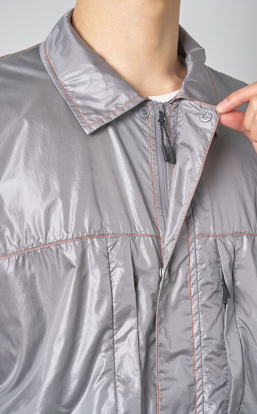 ナイロンカラーステッチシャツ