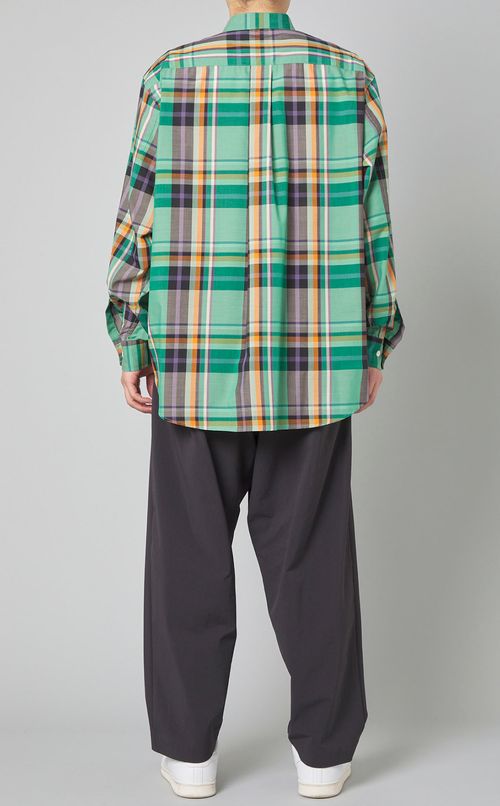 マドラスチェックオーバーシャツ