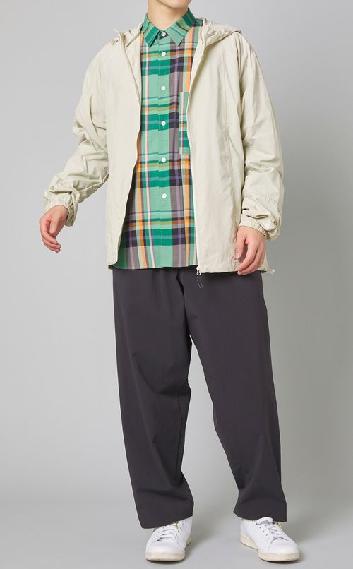 マドラスチェックオーバーシャツ