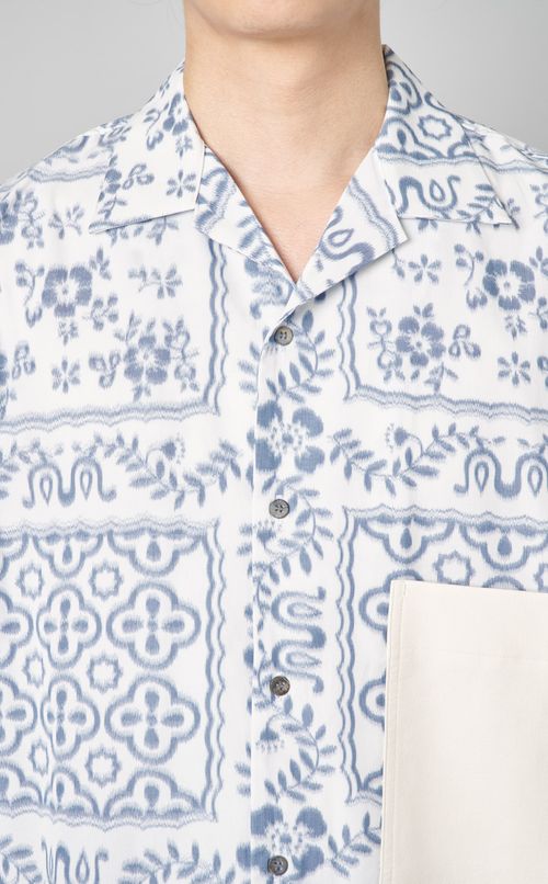 プリントショートスリーブシャツ