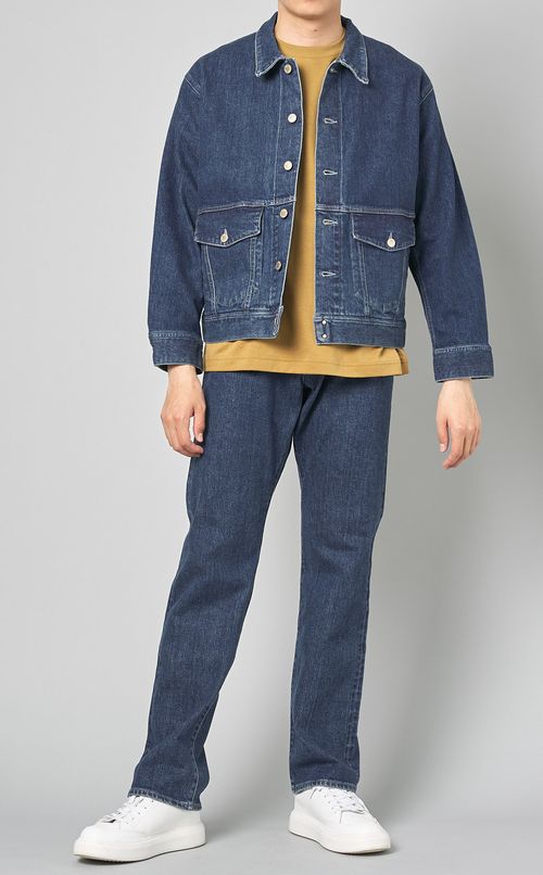 デニムワイドジャケット