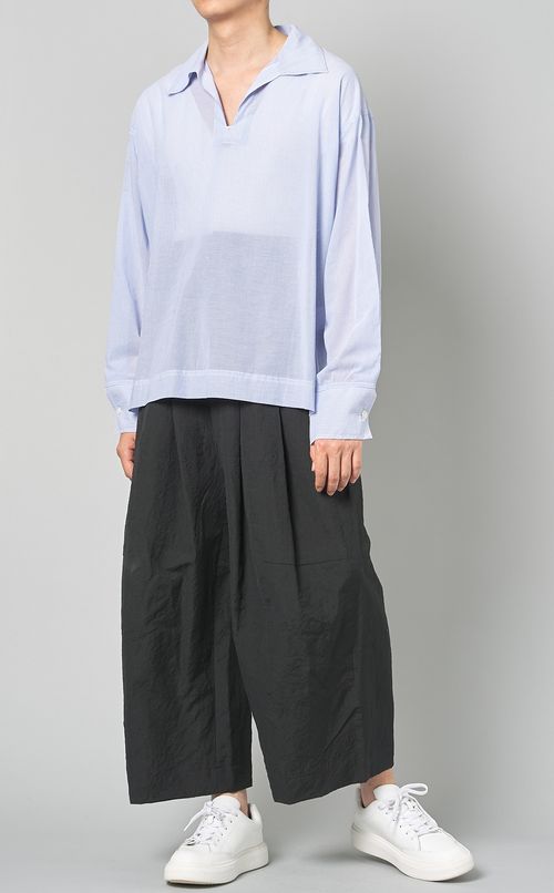 レギュラーカラースキッパーシャツ