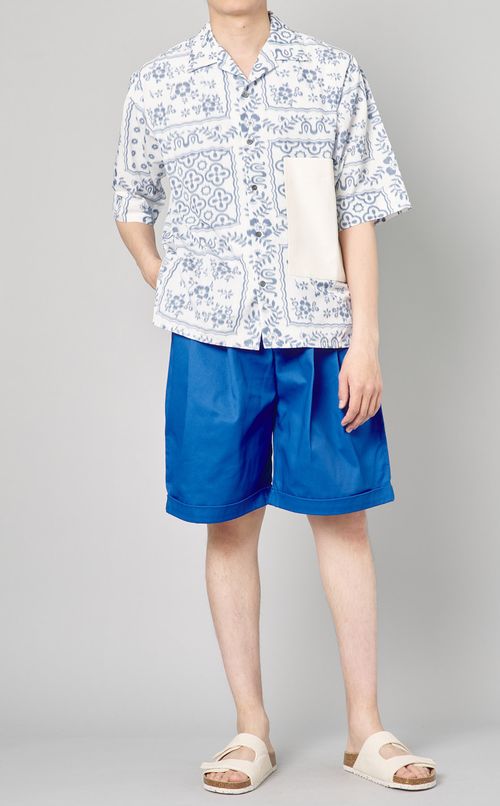 ツイルバギーショートパンツ