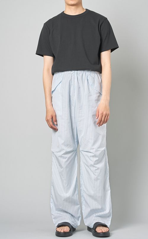 コットンポプリンストライプM65パンツ