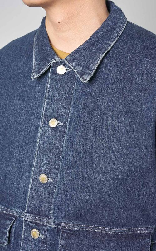 デニムワイドジャケット