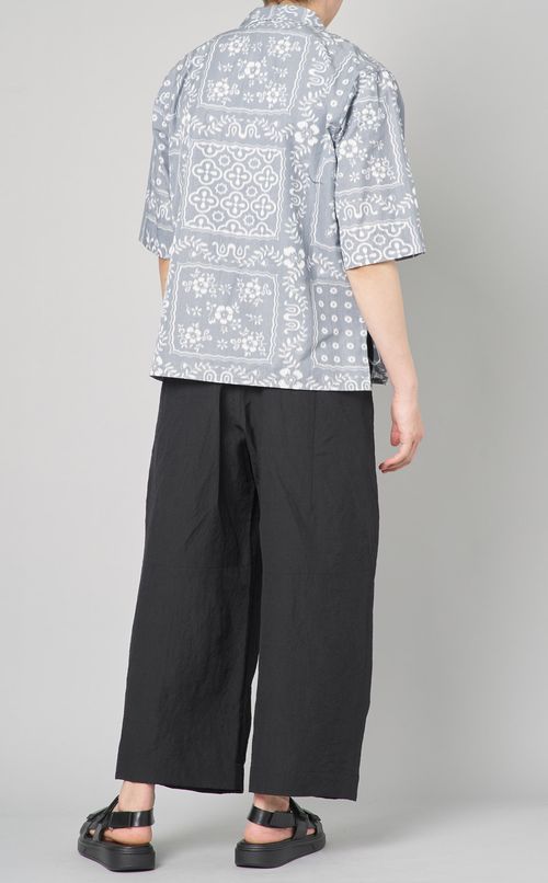 プリントショートスリーブシャツ