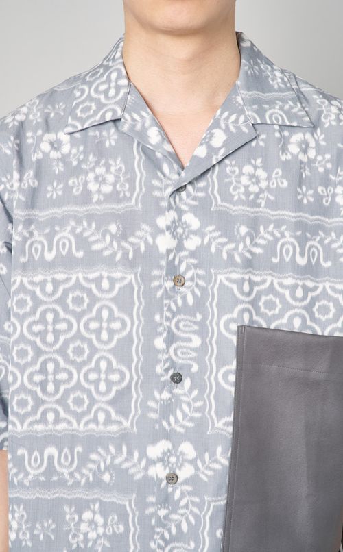 プリントショートスリーブシャツ