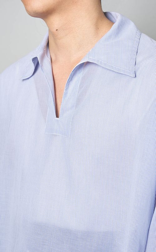 レギュラーカラースキッパーシャツ