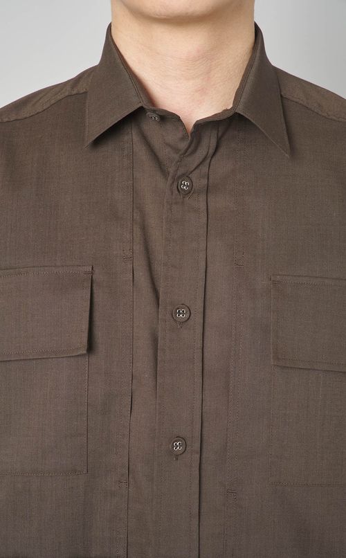 ワイドスリーブシャツ