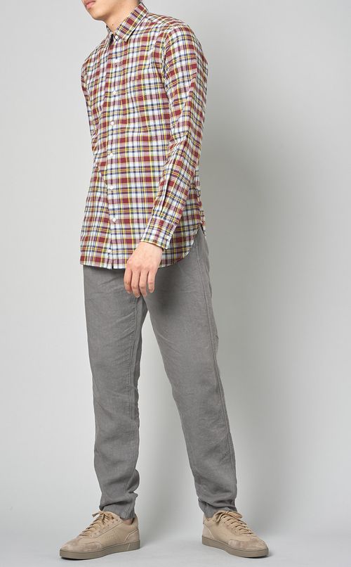 リネンテーパードパンツ