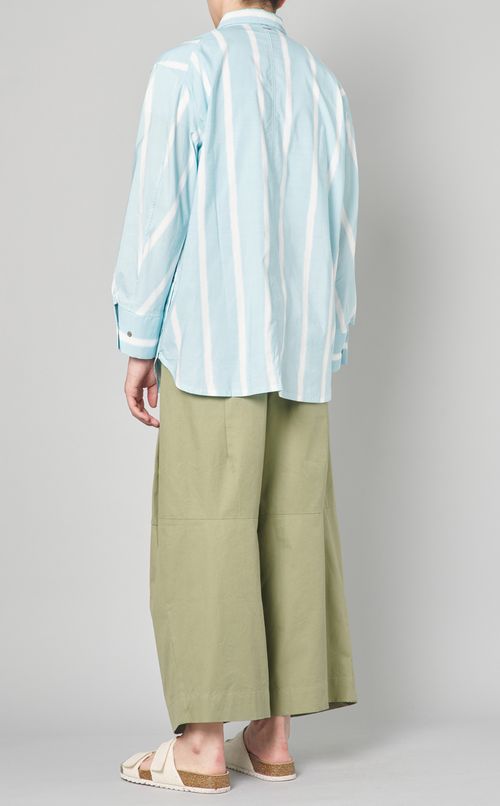 コットンレギュラーカラーシャツ