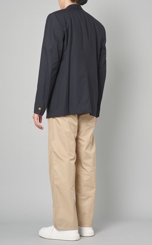 ウールカシミヤテーラードジャケット