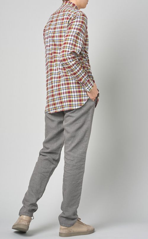 リネンテーパードパンツ